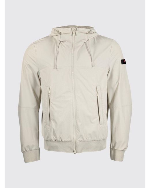Peuterey Blue Uyapo Nylon Hooded Jacket for men
