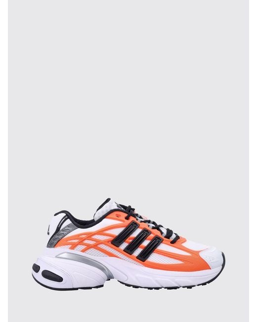 Adidas Originals White Adistar Xlg 2.0 Mesh Sneakers With Cushioned Serrated Sole for men