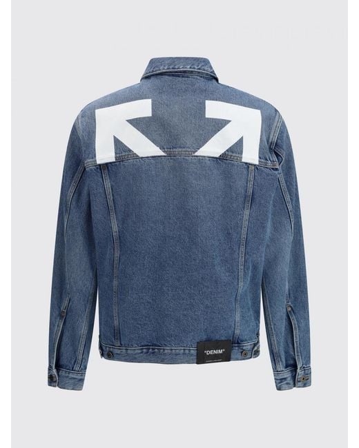 Off-White c/o Virgil Abloh Blue Jacket for men