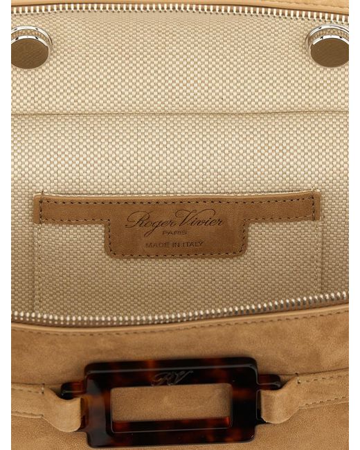 Roger Vivier Natural Shoulder Bag