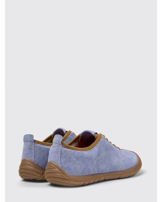 Camper White Peu Path Nubuck Sneakers