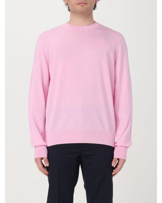 Maglione in cotone di DSquared² in Pink da Uomo
