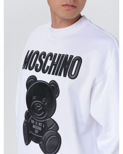 Moschino Couture White Sweatshirt for men