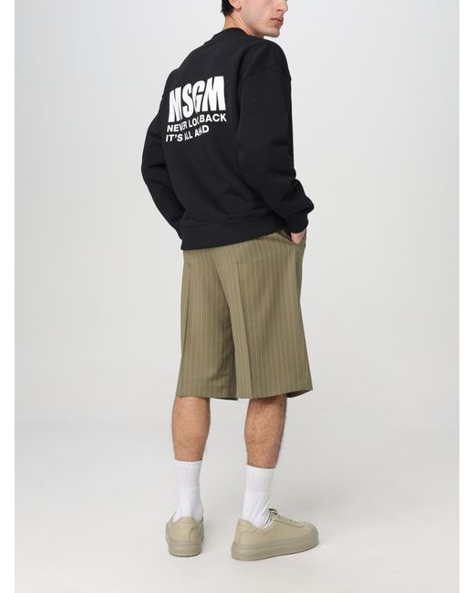 MSGM Blue Sweatshirt for men