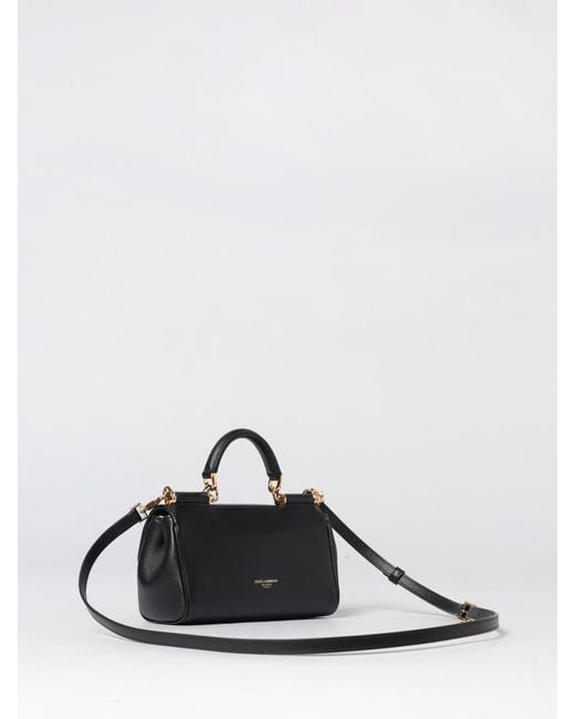 Dolce & Gabbana Black Dolce &Amp Gabbana My Sicily Leather Bag