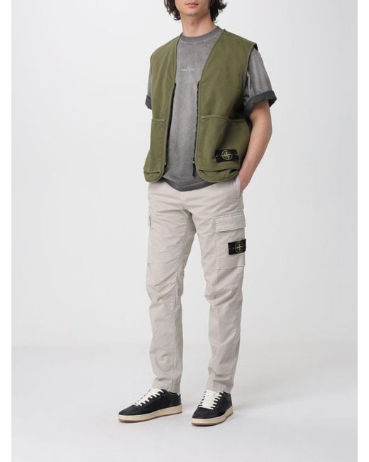 Stone Island Multicolor Cargo Pants for men