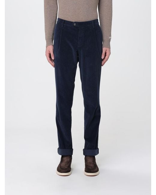 Mason's Blue Trousers for men