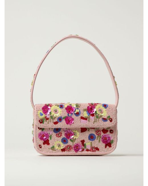 Staud Pink Shoulder Bag
