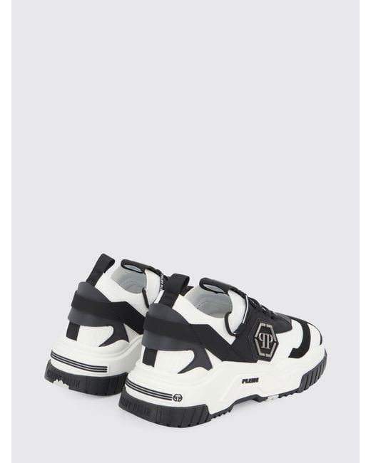 Philipp Plein White Low-Top Sneakers for men