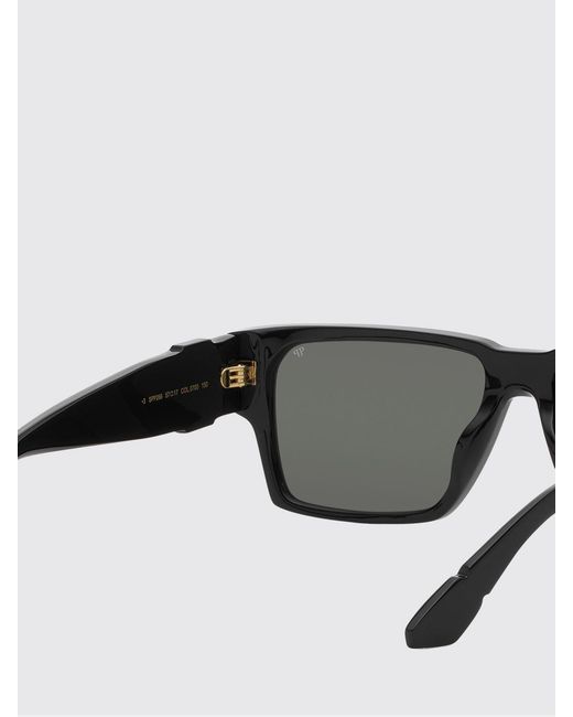 Philipp Plein Gray Sunglasses for men