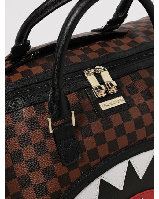 Borsa Sawtooth Sharks di Sprayground in Brown da Uomo