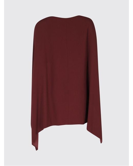 Alberta Ferretti Red Scarf