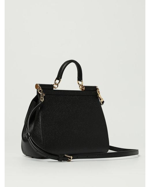 Dolce & Gabbana Black Dolce &Amp Gabbana Sicily Bag
