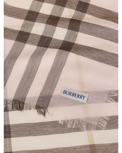 Burberry Pink Neck Scarf