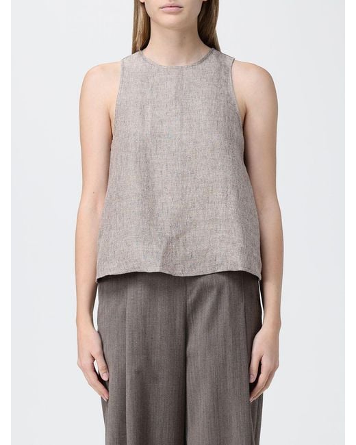 Emporio Armani Gray Top