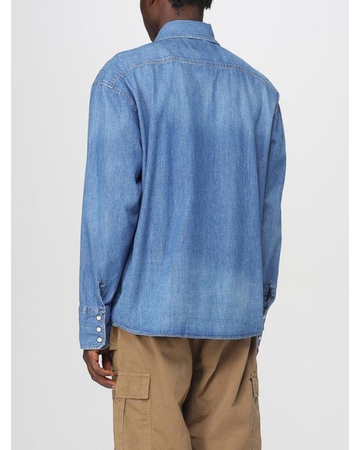AMISH Hemd Herren in Blue für Herren