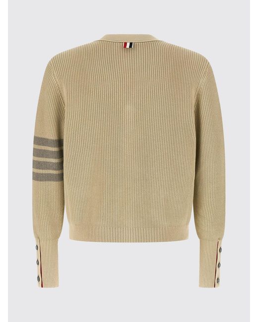 Thom Browne Natural Cotton Cardigan for men