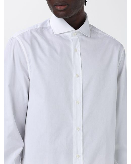 Brunello Cucinelli Hemd in White für Herren