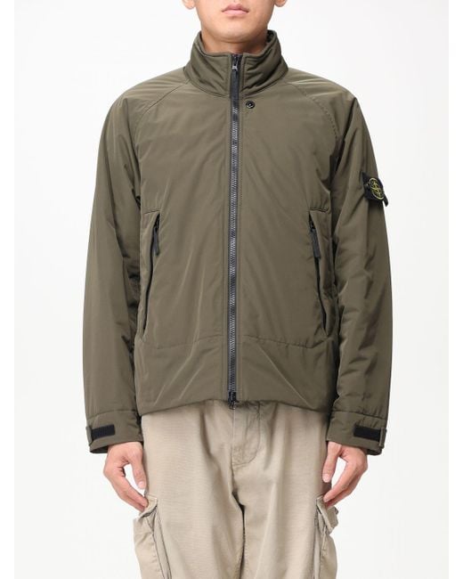 Stone island shop jacket olive