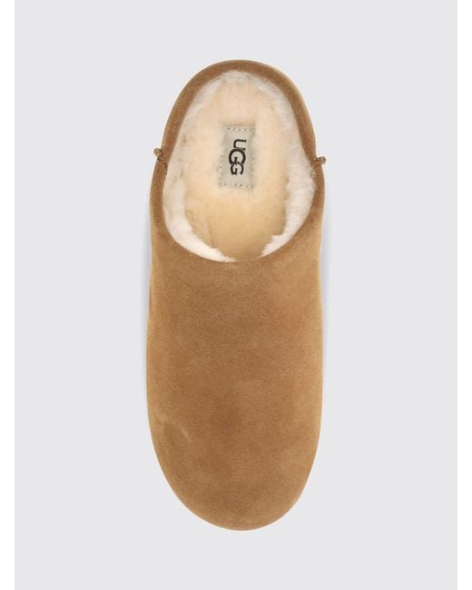 Ugg Brown Heeled Sandal