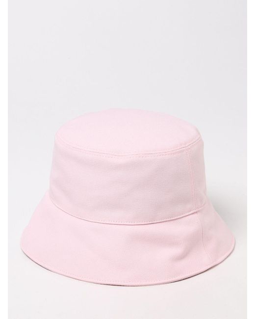Fendi Canvas Fisherman Hat in Pink for 