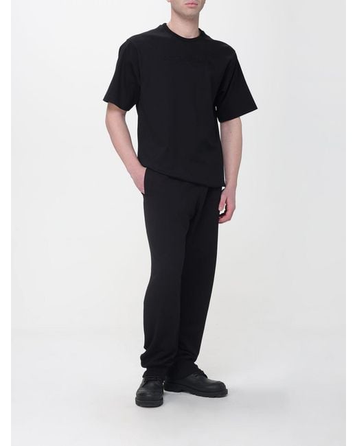 Dolce & Gabbana Black Dolce &Amp Gabbana Cotton Jogging Trousers for men
