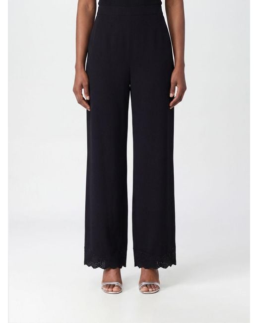 By Malene Birger Black Wide-Leg Pants