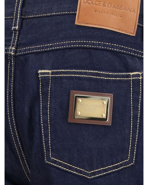 Dolce & Gabbana Blue Dolce &Amp Gabbana Pants for men