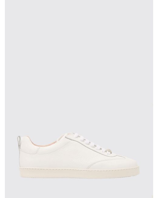 Fabiana Filippi Natural Grain Leather Sneakers