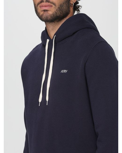 Autry Blue Sweatshirt for men