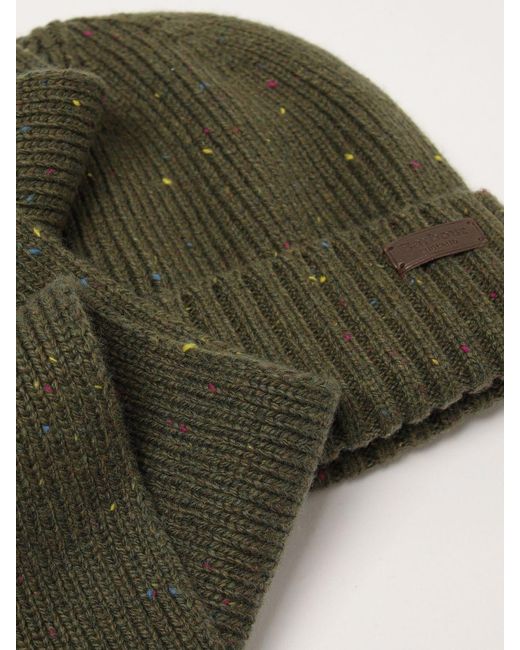 Set Regalo Con Cappello Beanie E Sciarpa di Barbour in Green da Uomo