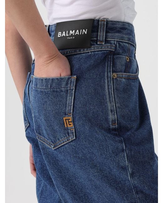 Balmain Blue Flared Jeans