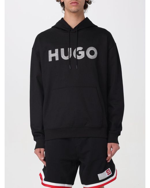 HUGO Black Sweatshirt for men