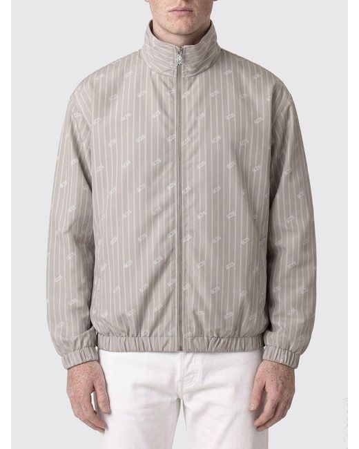 Gcds Gray Windbreaker for men