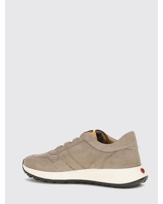 Tod's Natural Dot Suede Calfskin Slip-On Sneakers With Elastic Laces for men