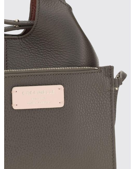 Coccinelle Gray Shoulder Bag
