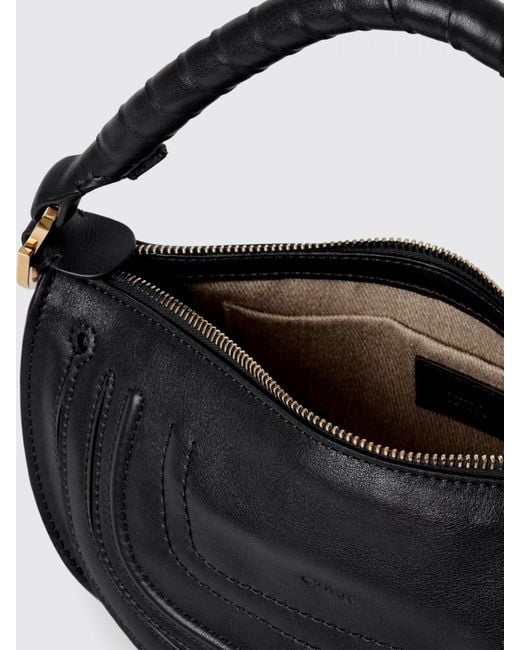 Chloé Black Chlo&Eacute Marcie Small Ledertasche