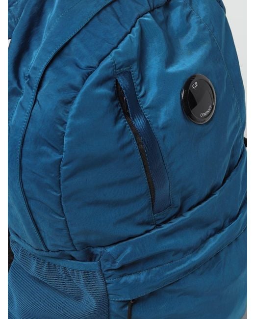 C P Company Blue Backpack for men