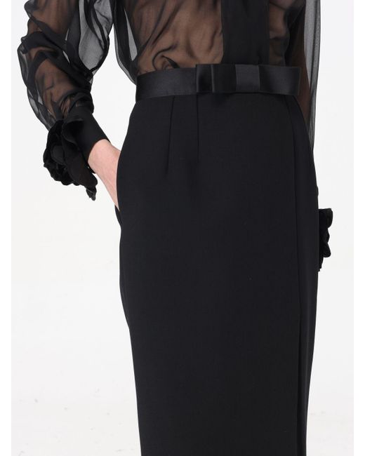 Falda Dolce & Gabbana de color Black