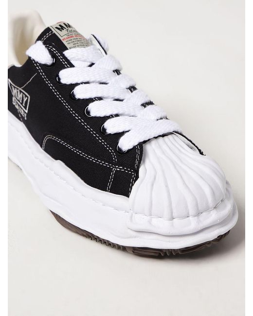 Maison Mihara Yasuhiro White Blakey Canvas Sneakers for men