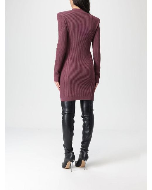 Balmain Red Dress