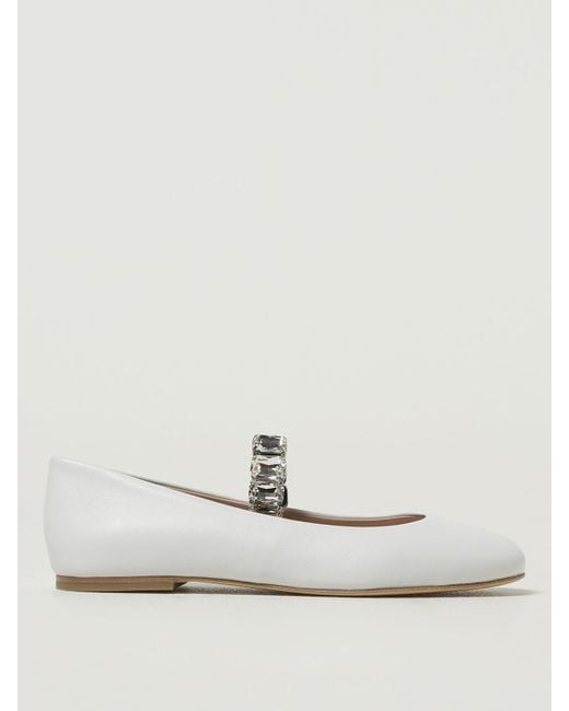 Casadei White Schuhe Damen