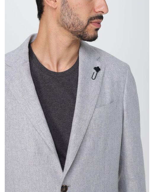 Lardini Gray Jacket for men