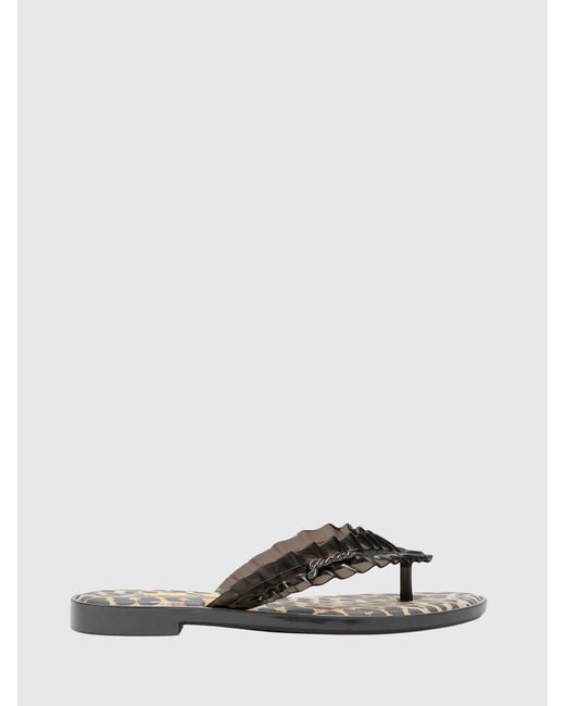 Ganni White Heeled Sandals