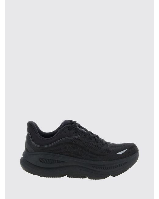 Hoka One One Black Bondi 9 Technical Mesh Sneakers for men