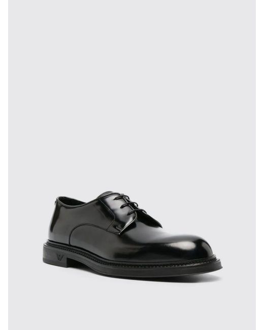 Chaussures Emporio Armani pour homme en coloris Black