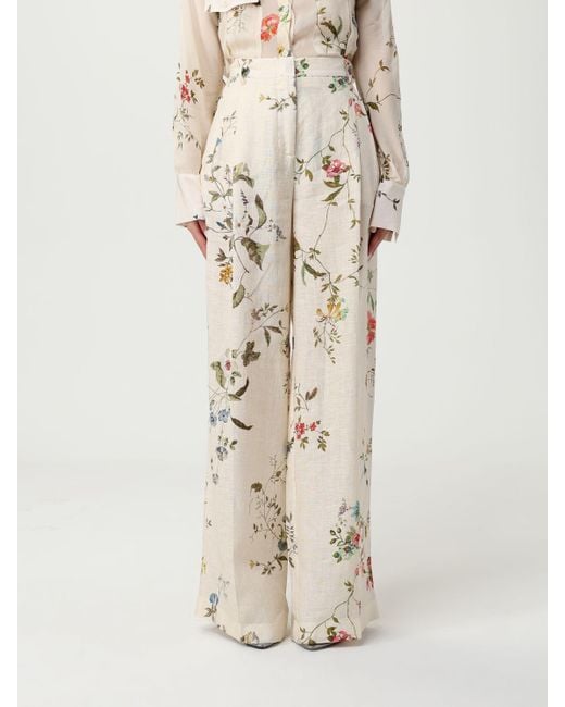 Pantalon Femme Semicouture en coloris Natural