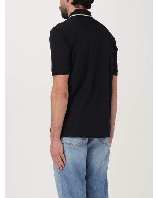 Polo Homme Boss pour homme en coloris Black