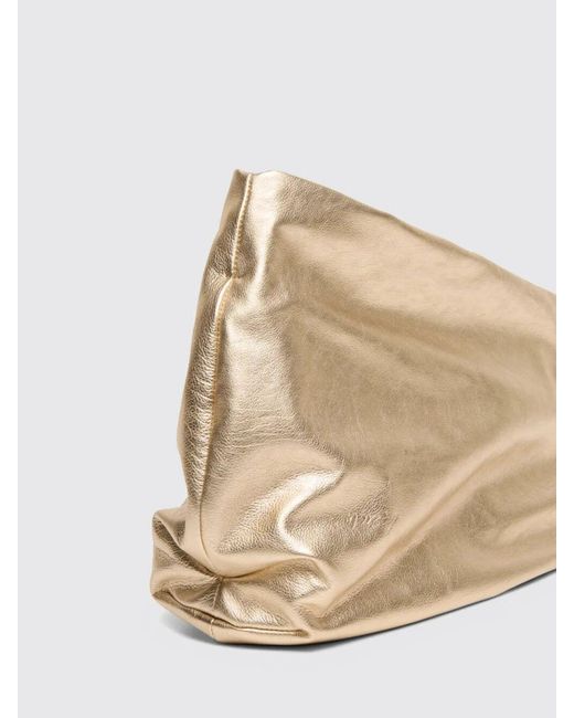 Marsèll Natural Fanta Laminated Leather Clutch