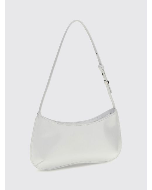 Jacquemus White Le Bisou Brushed Leather Bag